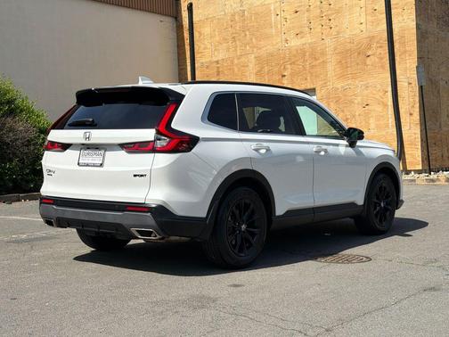 Platinum White Pearl 2024 Honda CR-V Hybrid Sport FWD
