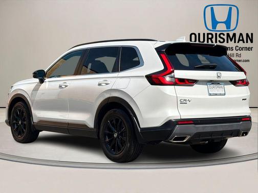 Platinum White Pearl 2024 Honda CR-V Hybrid Sport FWD