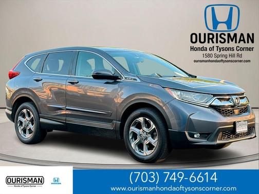 Modern Steel Metallic 2018 Honda CR-V EX-L