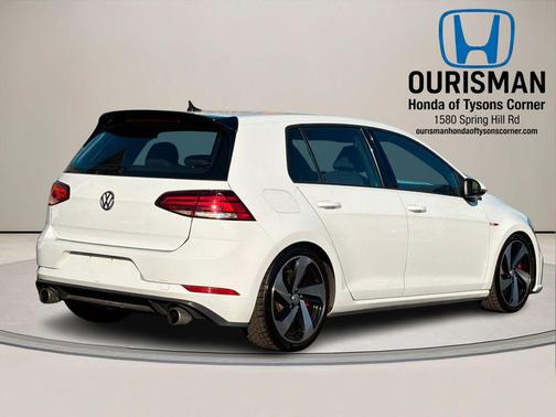 Pure White 2018 Volkswagen Golf GTI 2.0T S 4-Door