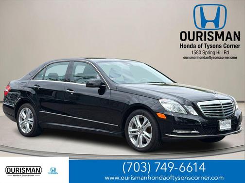 Black 2011 Mercedes-Benz E-Class E 350