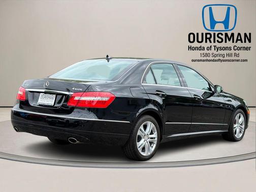 Black 2011 Mercedes-Benz E-Class E 350