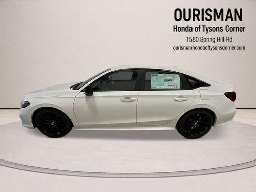 Platinum White 2026 Honda Civic Sport