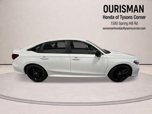 Platinum White 2026 Honda Civic Sport