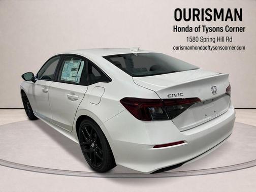 Platinum White 2026 Honda Civic Sport