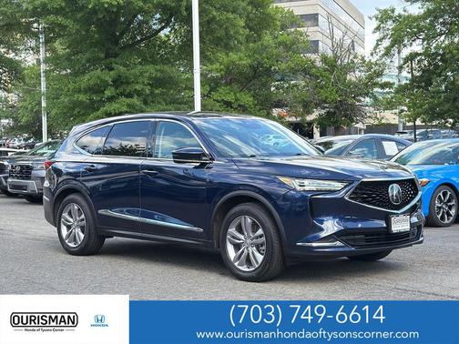 Fathom Blue Pearl 2023 Acura MDX Standard
