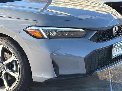 Gray 2026 Honda Civic Hybrid Sport