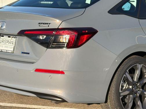 Gray 2026 Honda Civic Hybrid Sport