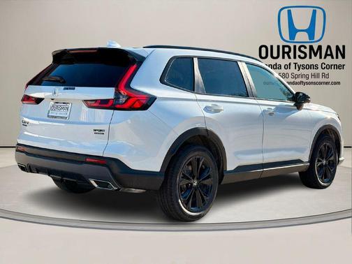 Platinum White 2026 Honda CR-V Hybrid Sport Touring AWD
