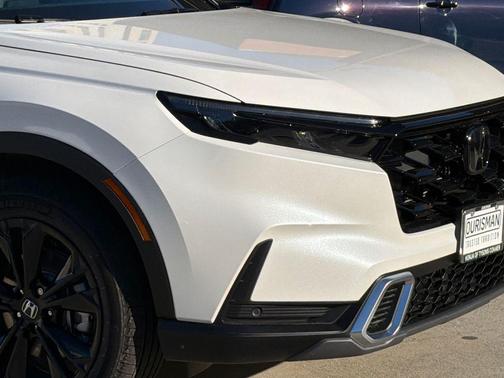Platinum White 2026 Honda CR-V Hybrid Sport Touring AWD