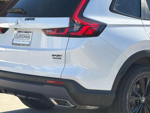 Platinum White 2026 Honda CR-V Hybrid Sport Touring AWD