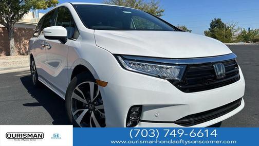 Platinum White Pearl 2024 Honda Odyssey Touring