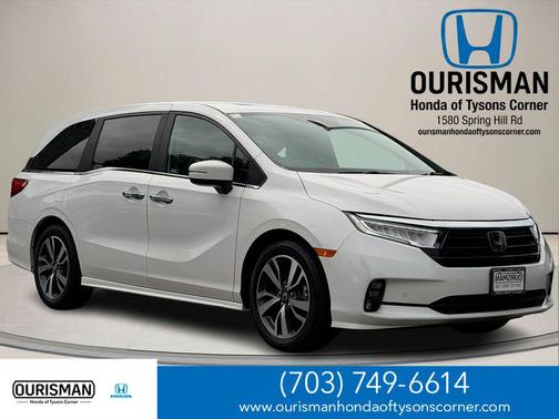 Platinum White Pearl 2024 Honda Odyssey Touring