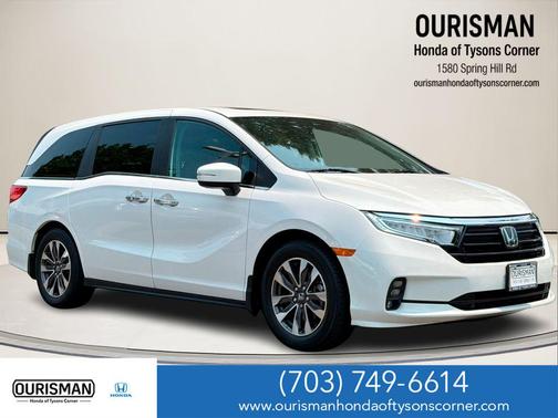 Platinum White Pearl 2023 Honda Odyssey EX-L