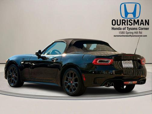 Nero Cinema Jet Black 2017 FIAT 124 Spider Base