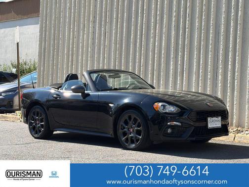 Nero Cinema Jet Black 2017 FIAT 124 Spider Base