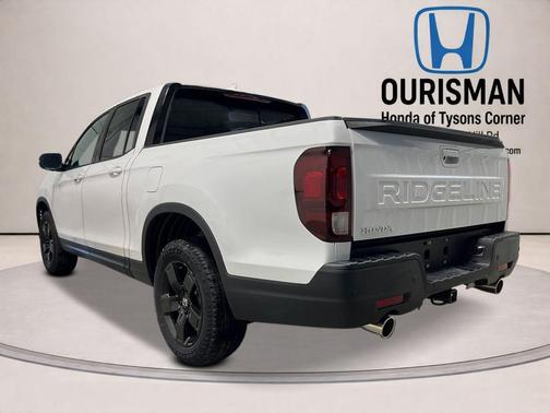 Platinum White 2026 Honda Ridgeline Black