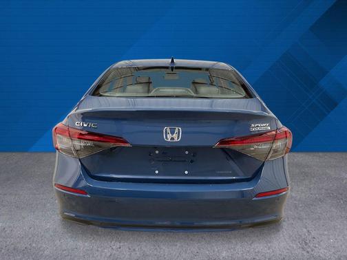 Blue 2026 Honda Civic Hybrid Sport