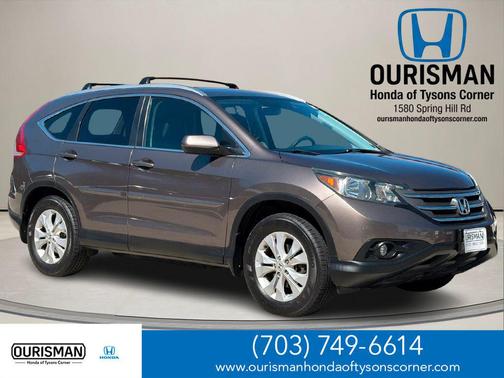 Urban Titanium Metallic 2014 Honda CR-V EX-L