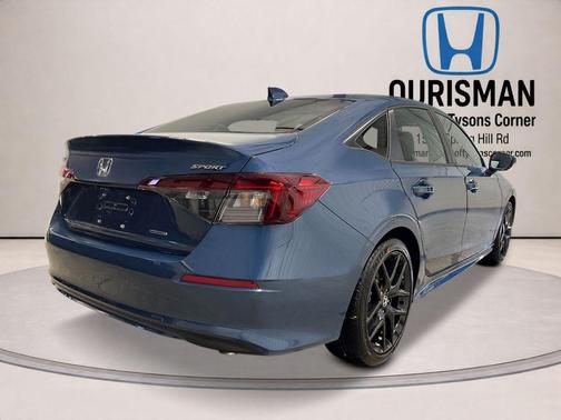 Blue 2026 Honda Civic Hybrid Sport