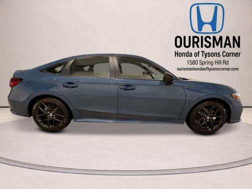 Blue 2026 Honda Civic Hybrid Sport