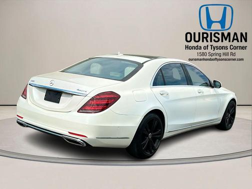 designo Diamond White Metallic 2020 Mercedes-Benz S-Class 4MATIC