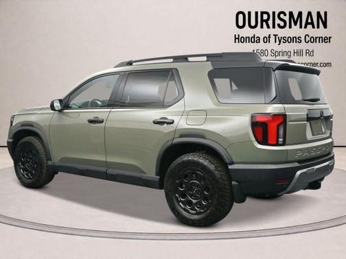 Green Metallic 2026 Honda Passport AWD TrailSport Elite Blackout