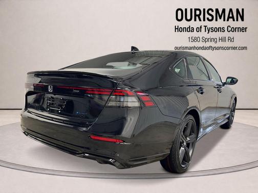 Crystal Black Pearl 2026 Honda Accord Hybrid Sport-L
