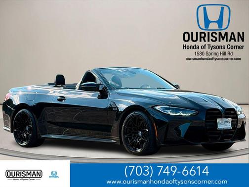 Black Sapphire Metallic 2023 BMW M4 Competition xDrive