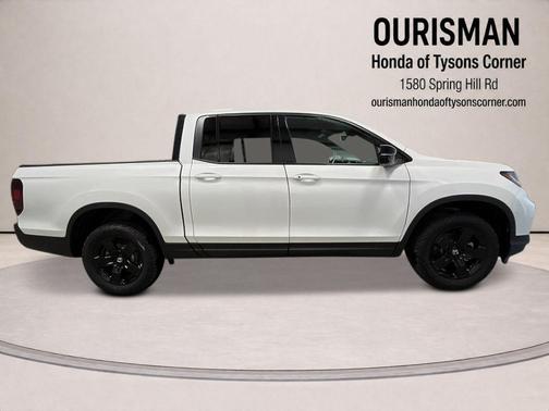 Platinum White 2026 Honda Ridgeline Black