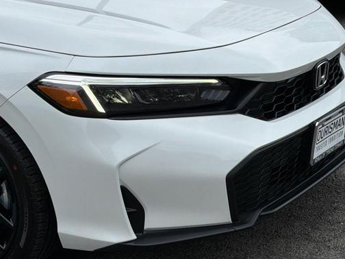 Platinum White 2026 Honda Civic Sport