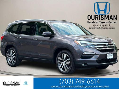 Modern Steel Metallic 2018 Honda Pilot Elite