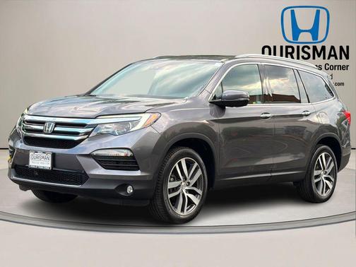 Modern Steel Metallic 2018 Honda Pilot Elite