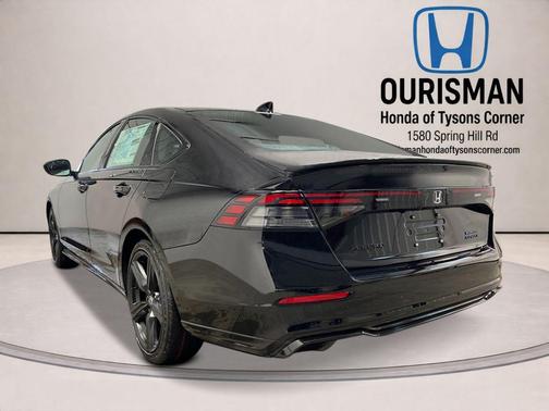 Crystal Black Pearl 2026 Honda Accord Hybrid Sport-L