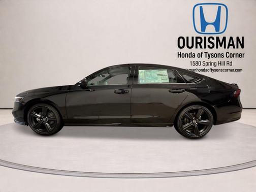 Crystal Black Pearl 2026 Honda Accord Hybrid Sport-L