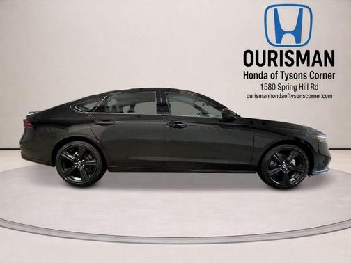 Crystal Black Pearl 2026 Honda Accord Hybrid Sport-L