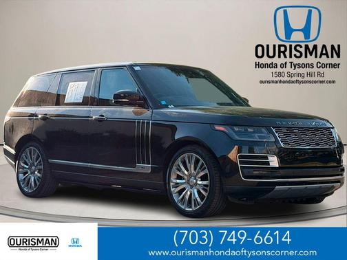 Santorini Black Metallic 2019 Land Rover Range Rover 5.0L V8 Supercharged Autobiography