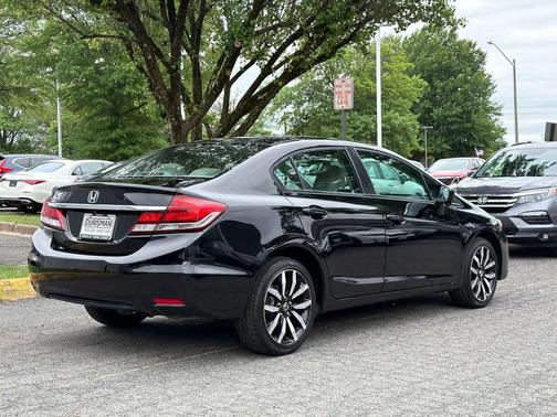 Crystal Black Pearl 2014 Honda Civic EX-L