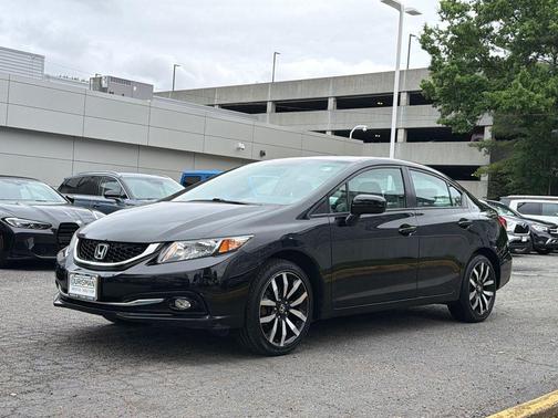 Crystal Black Pearl 2014 Honda Civic EX-L