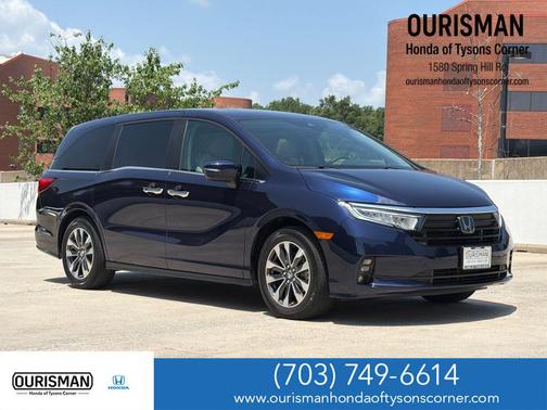 Obsidian Blue Pearl 2024 Honda Odyssey EX-L