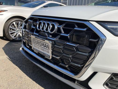 Glacier White Metallic 2024 Audi A6 55 Premium Plus