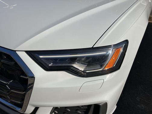 Glacier White Metallic 2024 Audi A6 55 Premium Plus