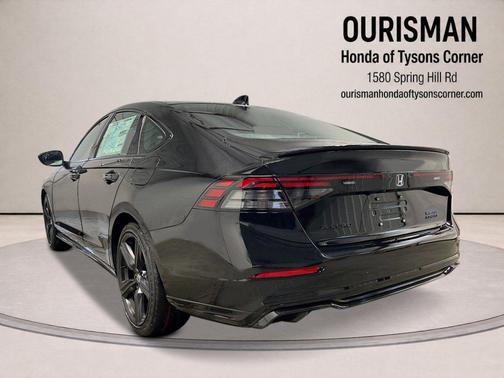 Crystal Black Pearl 2026 Honda Accord Hybrid Sport-L
