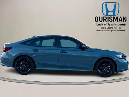 Gray 2026 Honda Civic Hybrid Sport