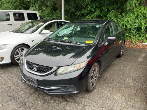 Crystal Black Pearl 2014 Honda Civic EX