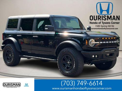 SHADOW BLACK 2023 Ford Bronco Wildtrak