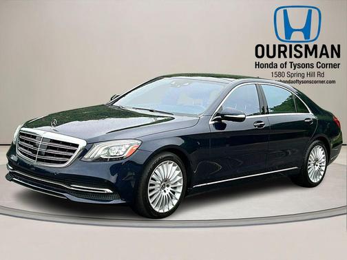 Cavansite Blue Metallic 2019 Mercedes-Benz S-Class 4MATIC