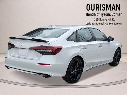 Platinum White 2026 Honda Civic Si Base