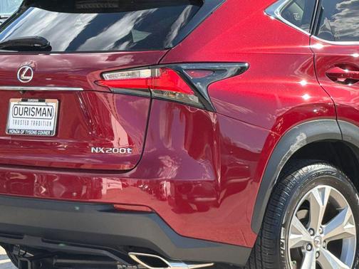 Matador Red Mica 2017 Lexus NX 200t Base