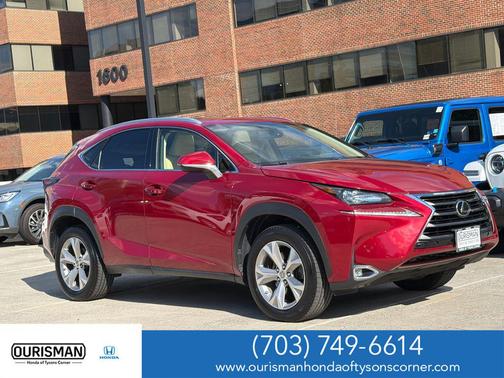 Matador Red Mica 2017 Lexus NX 200t Base